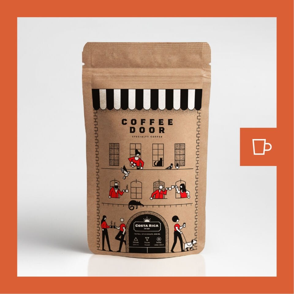 Coffee Door Costa Rica Las Lajas Alma Negra - Filtre